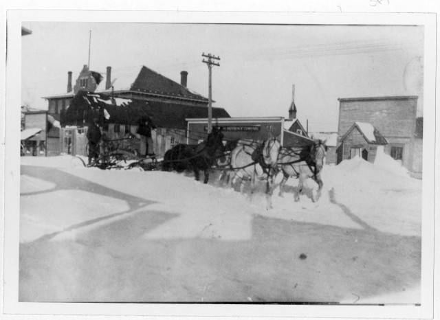 Image - Horse Drawn Snow Plow Ft Pierre.jpg