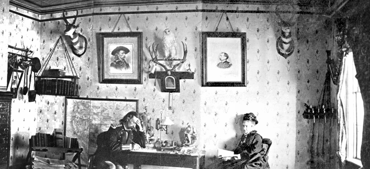 Image - George + Libbie Custer at Fort Lincoln.jpg