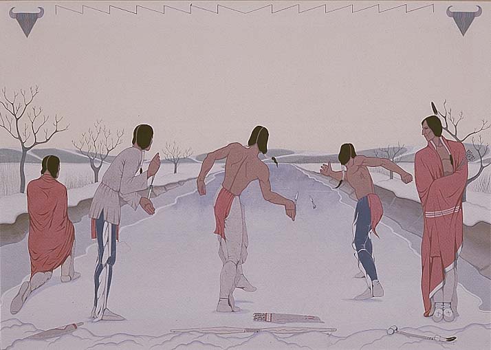 Image - Oscar Howe snow_skate.jpg
