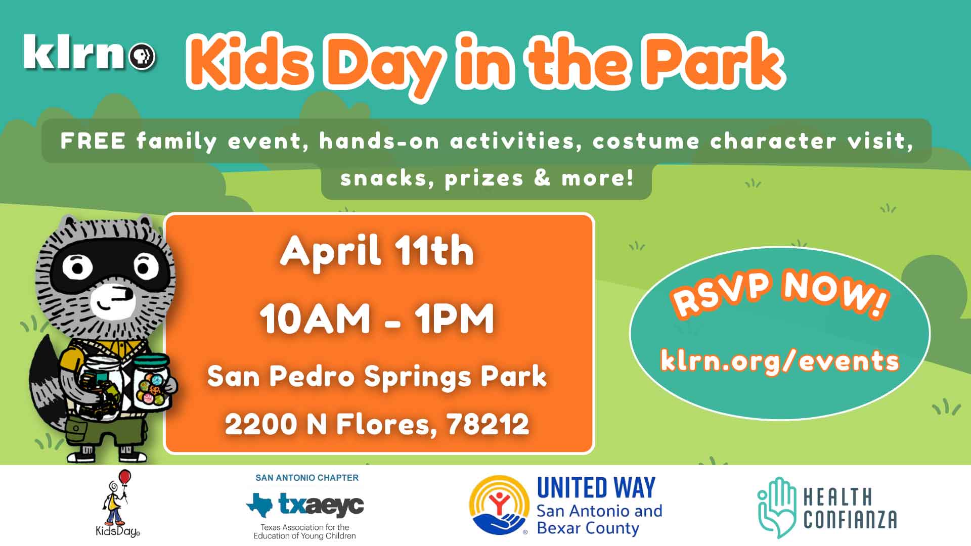 KLRN Kids Day in the Park 2026