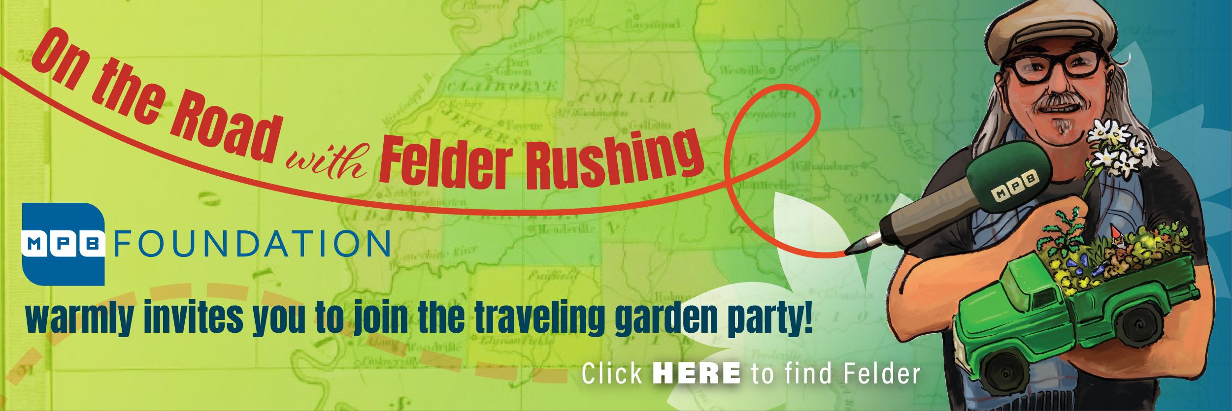 On the Road with Felder Rushing traveling garden party set for April 15 ...