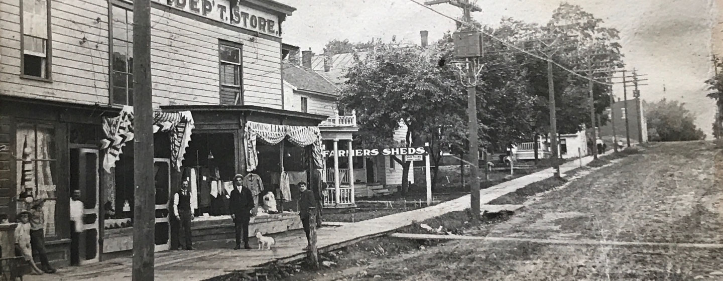 An undated photo of Kauffman's Department Store in Massena, New York.