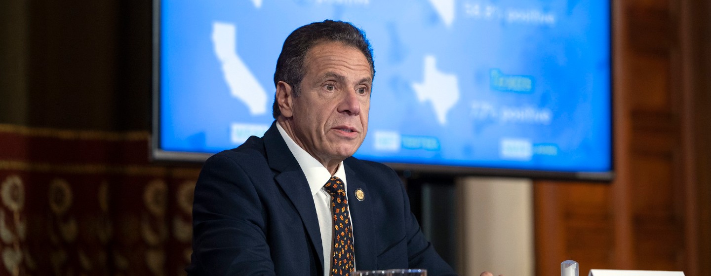 Gov. Andrew Cuomo on Oct. 21, 2020