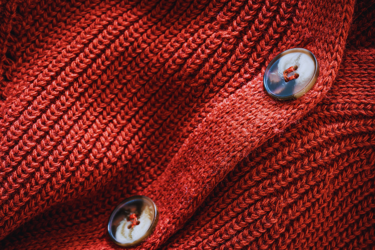 Image of Mister Rogers' red sweater