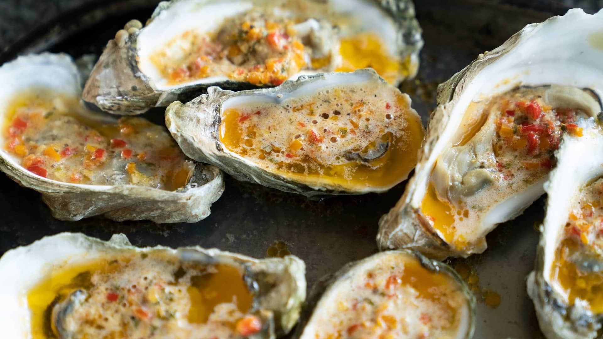 Jamie Davis' Roasted Oysters with Spiced Butter | The Key Ingredient | PBS North Carolina