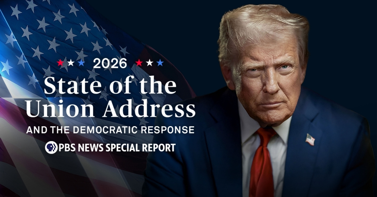 Watch Live: President Trump's 2026 State of the Union Address | PBS ...
