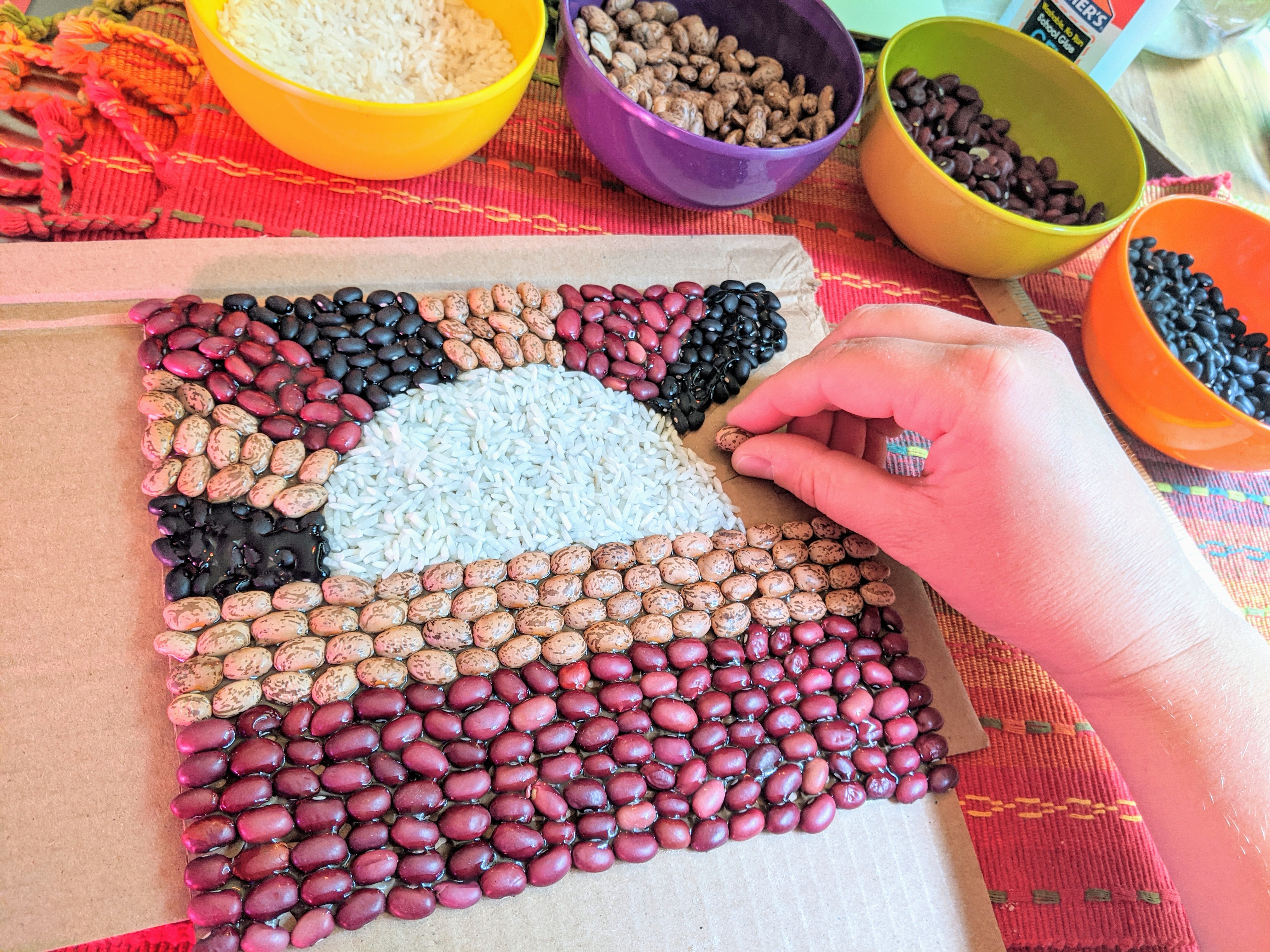 Bean Art Craft