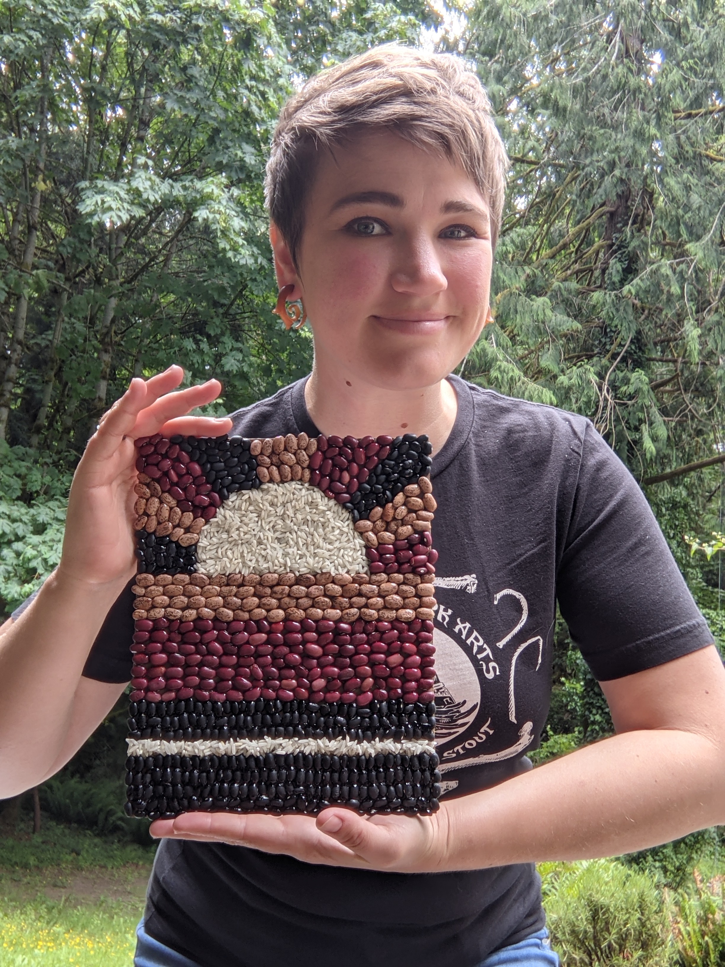 Bean Art Craft