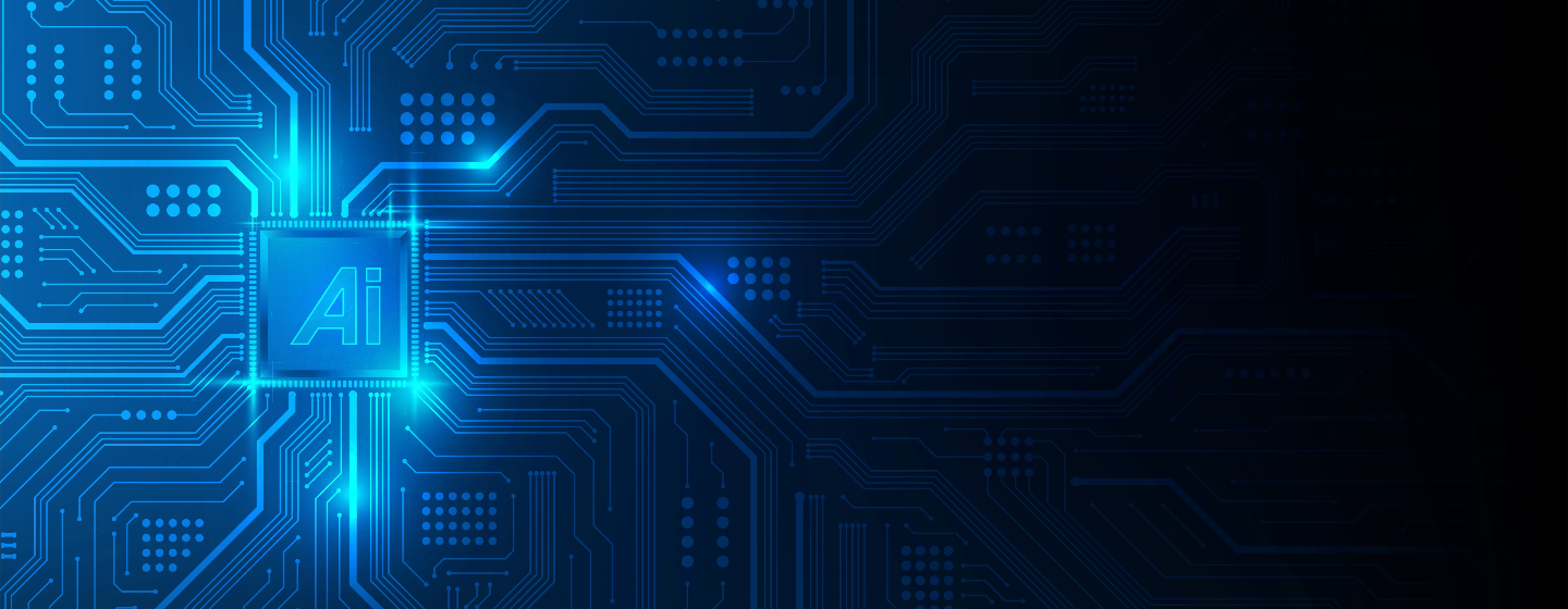 A blue image with "Ai" as the focal point