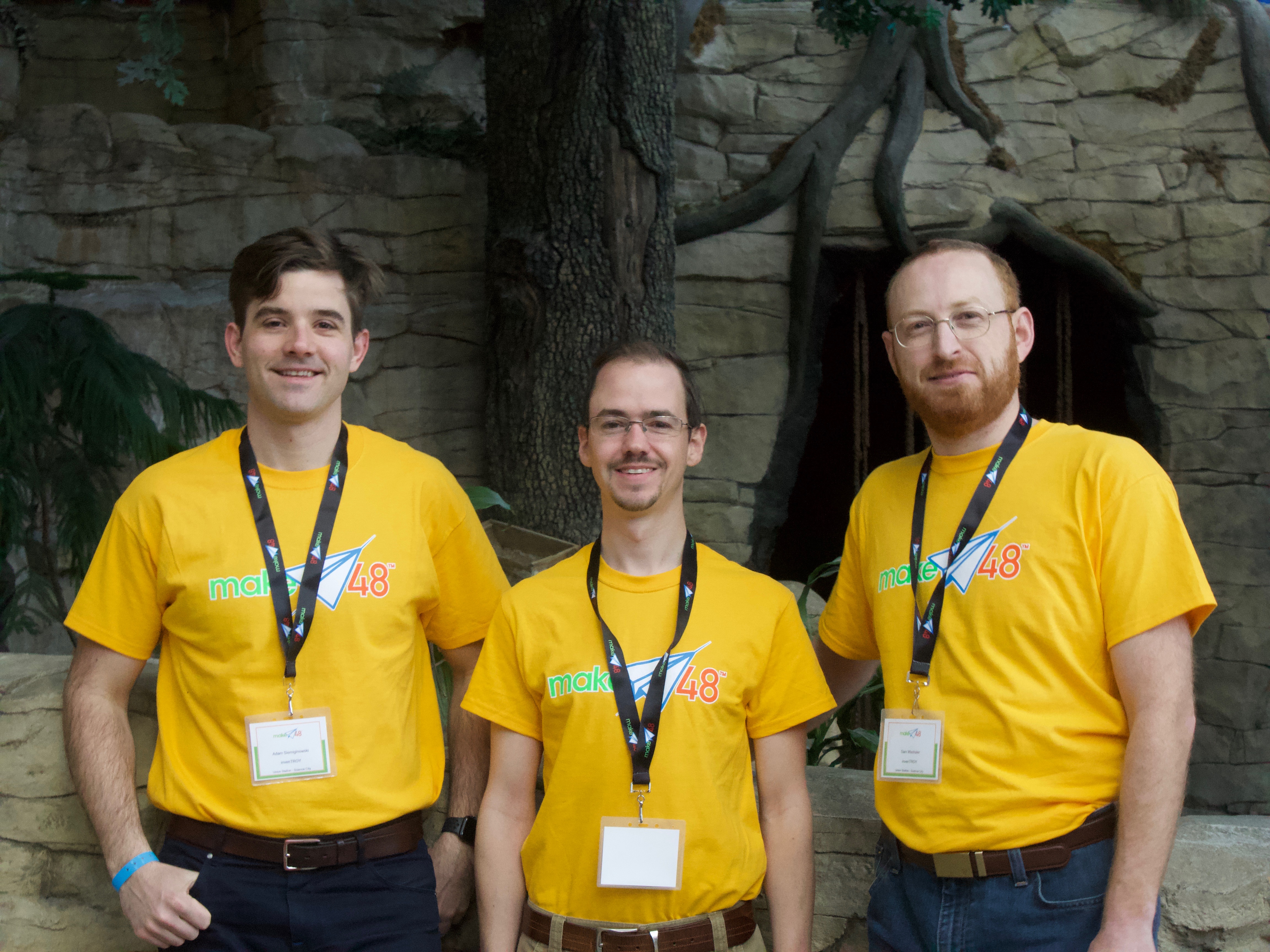 Troy Mathwig Invention Troy team featured in PBS invention competition