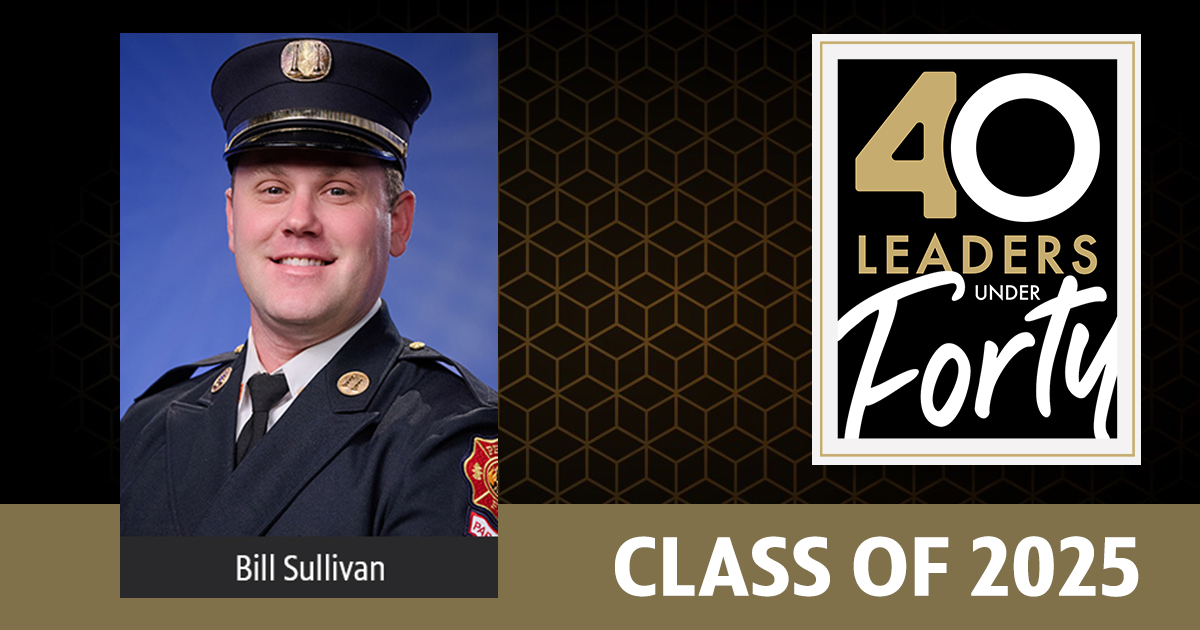 Bill Sullivan | Class of 2025 | 40 Leaders Under Forty